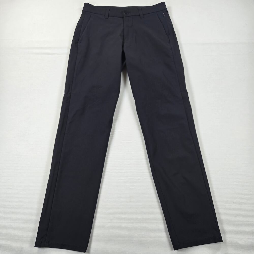 Lululemon Athletica Commission Slim Fit Pants in Obsidian Black Men's Size 28